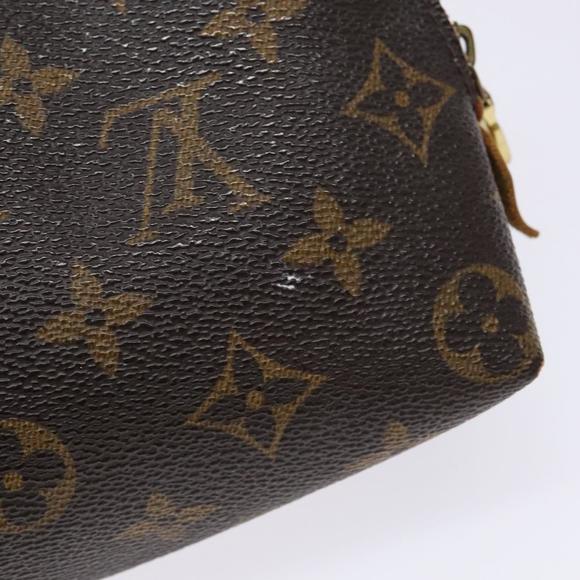 LOUIS VUITTON Monogram Pochette Cosmetic PM Pouch M43998 LV Auth 139619 - Picture 8 of 16